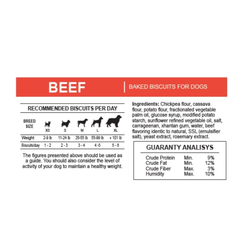 Dog Biscuits GF - Beef - Image 2