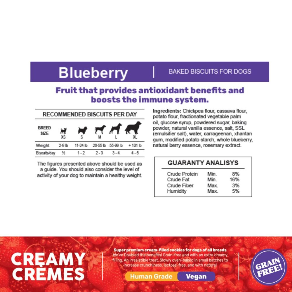 Creamy Cremes Dog - Blueberry - Image 2