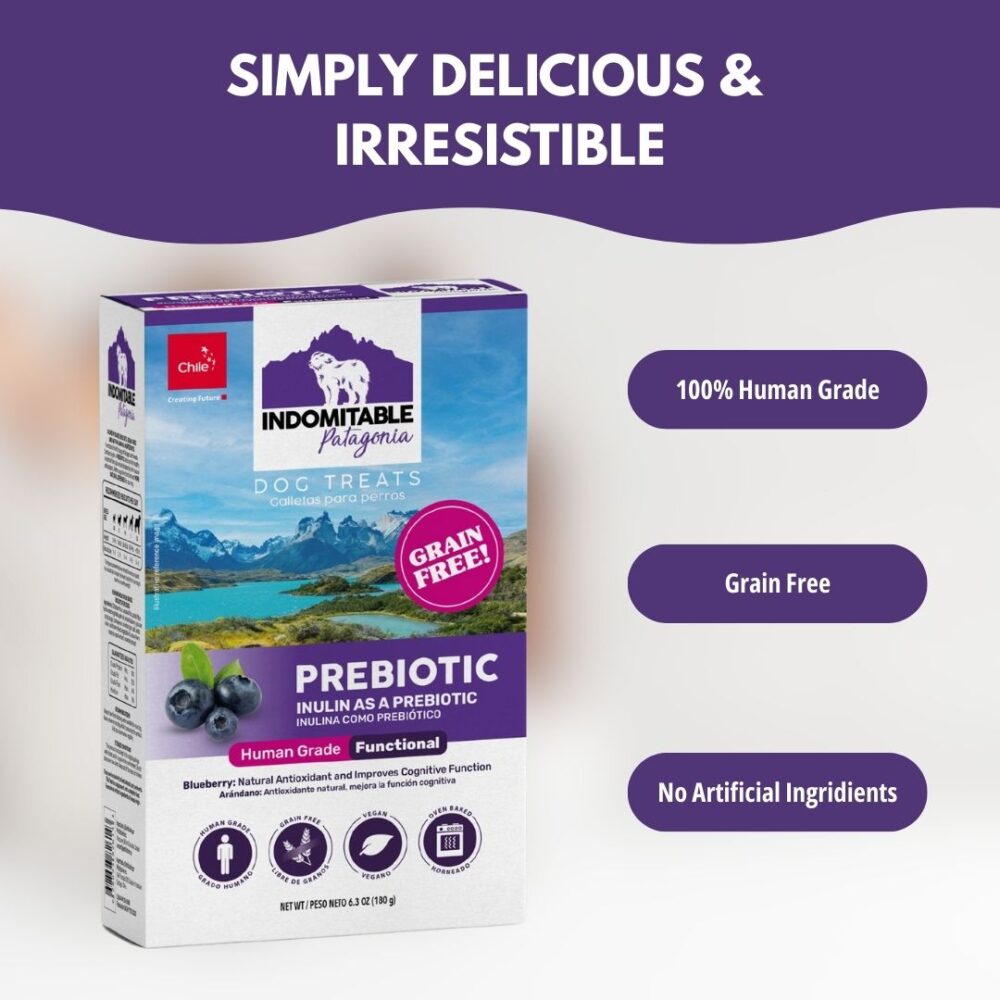 Prebiotic Dog Biscuit - Blueberry - Image 4